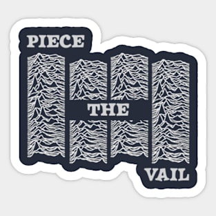 piece the vail Sticker